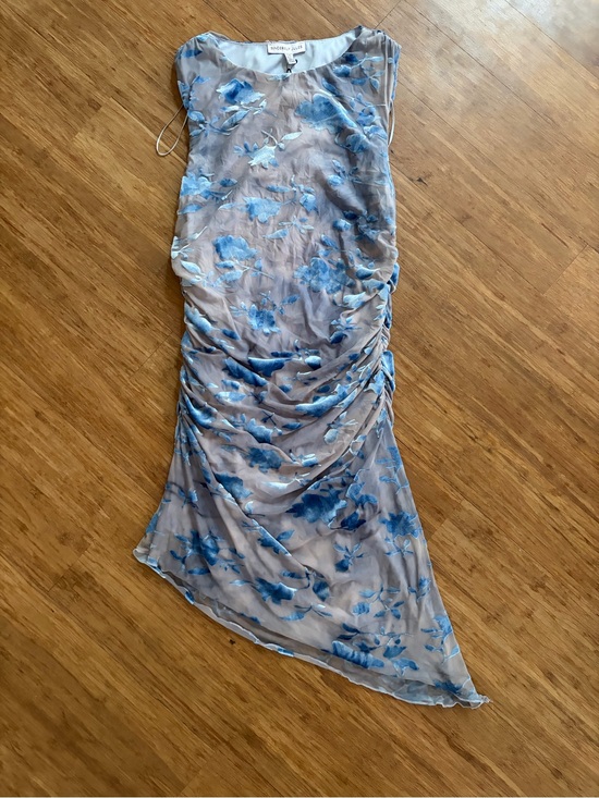 Sincerly Jules Dresses & Skirts - NWT Sincerely Jules blue floral burnout velvet mesh whimsigoth dress, sz L